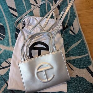 Telfar Metallic Mini Bag
